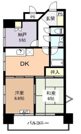 ピア八千代町の物件間取画像